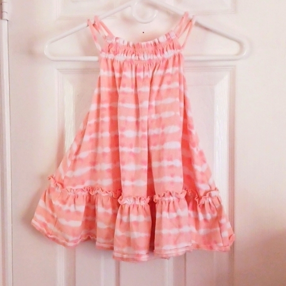Isaac Mizrahi Striped Ruffled Dress - Picture 4 of 6